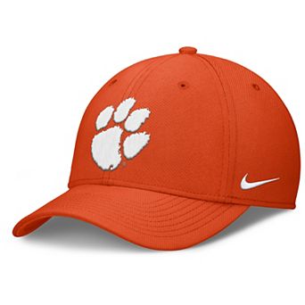 Men's Nike Orange Clemson Tigers Rise Swoosh Dri-FIT Flex Hat