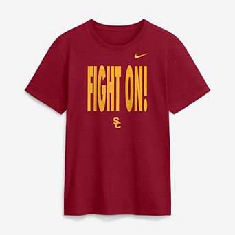 Men's Nike Cardinal USC Trojans 2026 Sideline Dri-FIT Slogan T-Shirt