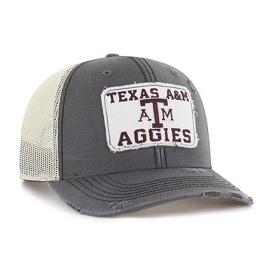 Unisex '47 Charcoal Texas A&M Aggies Egremont Well-Worn Adjustable Trucker Hat