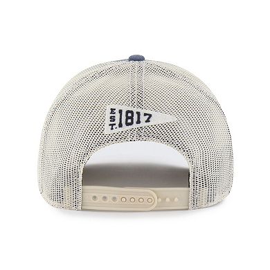 Unisex '47 Navy Michigan Wolverines Egremont Well-Worn Adjustable Trucker Hat