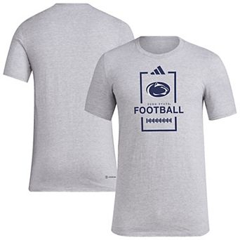 Men's adidas Gray Penn State Nittany Lions Football Polyester T-Shirt