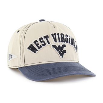 Unisex '47 Tan/Navy West Virginia Mountaineers Well-Worn Calderwood Hitch Adjustable Hat