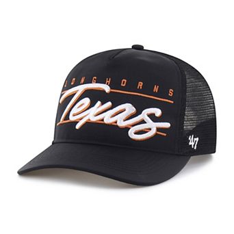 Unisex '47 Black Texas Longhorns brrr° Condor Mesh Hitch Adjustable Hat