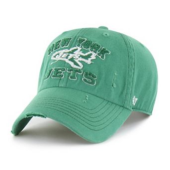 Men's '47 Green New York Jets Seymoore Clean Up Adjustable Hat