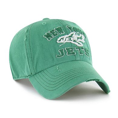 Men's '47 Green New York Jets Seymoore Clean Up Adjustable Hat