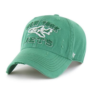 Men's '47 Green New York Jets Seymoore Clean Up Adjustable Hat