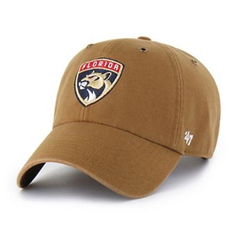 Men's Carhartt x '47 Brown Florida Panthers Clean Up Adjustable Hat