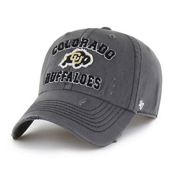 Unisex '47 Charcoal Colorado Buffaloes Well-Worn Seymore Clean Up Adjustable Hat