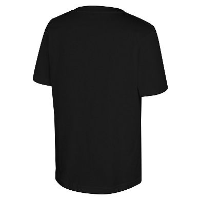 Youth Stadium Essentials Black New York Knicks Subway Lines T-Shirt