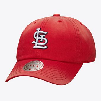 Unisex Mitchell & Ness Red St. Louis Cardinals 1904 Soft Wash Adjustable Hat