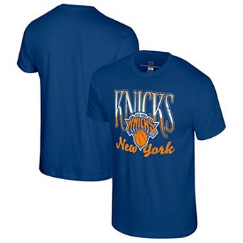Unisex Stadium Essentials Blue New York Knicks Sky High T-Shirt