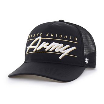 Unisex '47 Black Army Black Knights brrr Condor Mesh Hitch Adjustable Hat