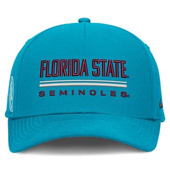 Men's Nike Turquoise Florida State Seminoles 2026 Sideline Dri-FIT Rise Adjustable Hat