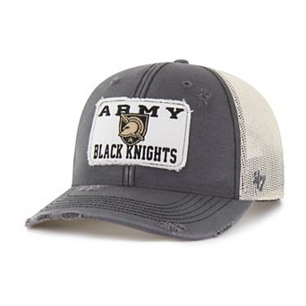 Unisex '47 Charcoal Army Black Knights Egremont Well-Worn Adjustable Trucker Hat