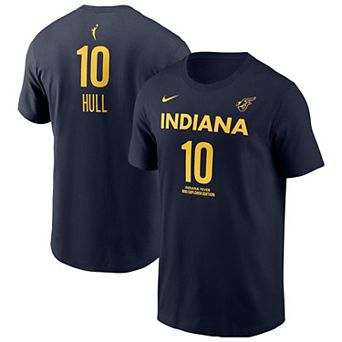 Men's Nike Lexie Hull Navy Indiana Fever Explorer Edition Name & Number T-Shirt