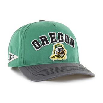 Unisex '47 Green/Black Oregon Ducks Well-Worn Calderwood Hitch Adjustable Hat