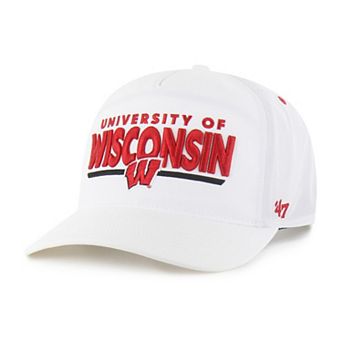 Unisex '47 White Wisconsin Badgers brrr° Expressway Hitch Adjustable Hat