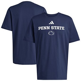 Men's adidas Navy Penn State Nittany Lions Wordmark Cotton T-Shirt