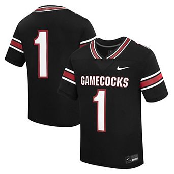 Toddler Nike #1 Black South Carolina Gamecocks Alternate Replica Football Jersey