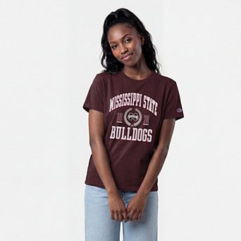Women's Champion Maroon Mississippi State Bulldogs Lifestyle T-Shirt