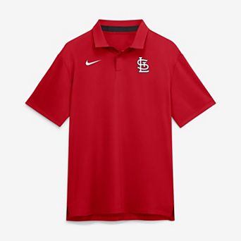 Men's Nike Red St. Louis Cardinals Tour Dri-FIT Polo