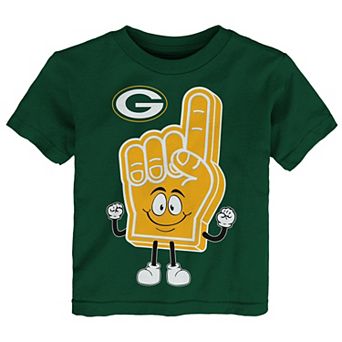 Infant Outerstuff Hunter Green Green Bay Packers Handyman T-Shirt