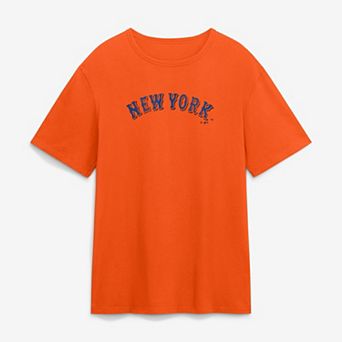 Men's Fanatics Orange New York Mets Alternate Logo Legacy T-Shirt