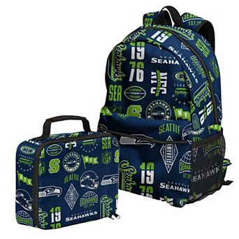 Outerstuff Seattle Seahawks Backpack and Lunchbox Set