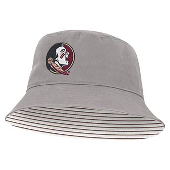 Unisex Nike Gray Florida State Seminoles Primetime Apex Bucket Hat