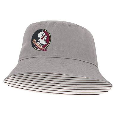 Unisex Nike Gray Florida State Seminoles Primetime Apex Bucket Hat