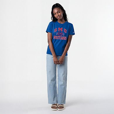 Women's Champion Royal SMU Mustangs Lifestyle T-Shirt