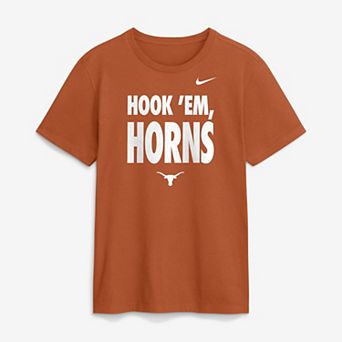 Men's Nike Texas Orange Texas Longhorns 2026 Sideline Dri-FIT Slogan T-Shirt