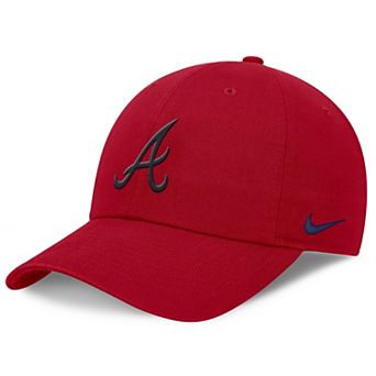 Men's Nike Red Atlanta Braves Club Adjustable Hat