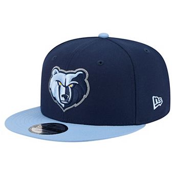 Men's New Era Navy Memphis Grizzlies Two-Tone 9FIFTY Snapback Hat