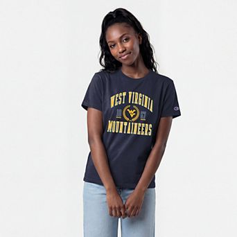 Women's Champion Navy West Virginia Mountaineers Lifestyle T-Shirt