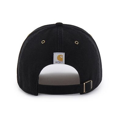 Men's Carhartt x '47 Black South Carolina Gamecocks Clean Up Adjustable Hat