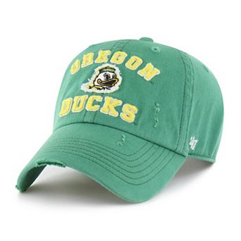Unisex '47 Green Oregon Ducks Well-Worn Seymore Clean Up Adjustable Hat