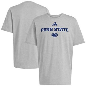 Men's adidas Gray Penn State Nittany Lions Wordmark Cotton T-Shirt