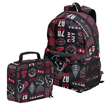 Outerstuff Houston Texans Backpack and Lunchbox Set