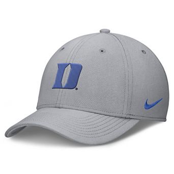 Men's Nike Gray Duke Blue Devils Rise Swoosh Dri-FIT Flex Hat