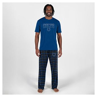 Men's Concepts Sport Royal Indianapolis Colts Big & Tall Highland Sleep Set