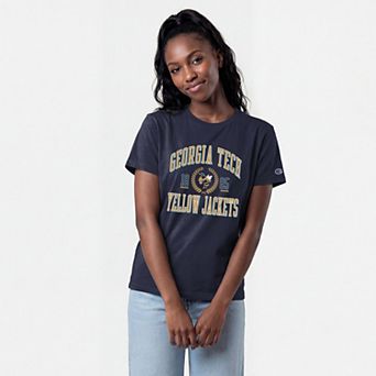 Women's Champion Navy Georgia Tech Yellow Jackets Lifestyle T-Shirt