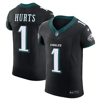 Men's Nike Jalen Hurts Black Philadelphia Eagles Alternate Vapor F.U.S.E. Elite Jersey
