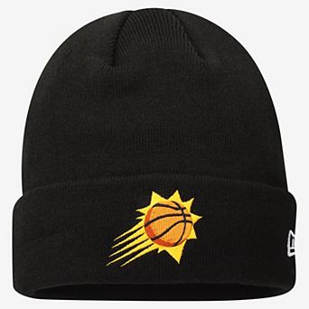 Men's New Era Black Phoenix Suns OTC Cuffed Knit Hat
