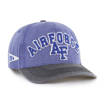 Unisex '47 Royal/Black Air Force Falcons Well-Worn Calderwood Hitch Adjustable Hat