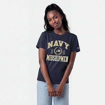 Women's Champion Navy Navy Midshipmen Lifestyle T-Shirt