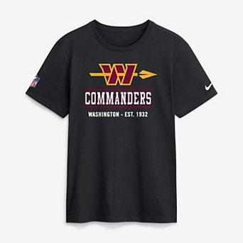 Men's Nike Black Washington Commanders Sideline Alternate Final Sprint Dri-FIT T-Shirt