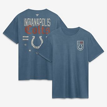 Men's Fanatics Blue Indianapolis Colts Washed Americana T-Shirt