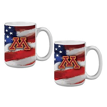 Minnesota Golden Gophers Two-Pack 15oz. Americana Mug Set
