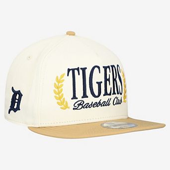 Men's New Era Cream Detroit Tigers Club 9FIFTY A-Frame Snapback Hat